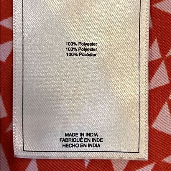 ROXY Red & Pale Pink Open Back Dress - Size Small - Picture 13 of 14